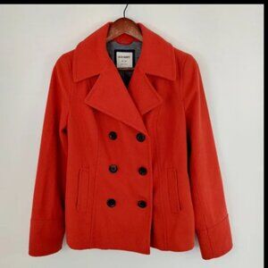 Old Navy Wool Blend Peacoat Size Medium